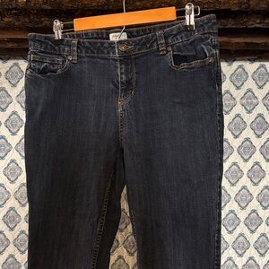 Liz Claiborne Classic Fit Straight Leg Jeans Size 14